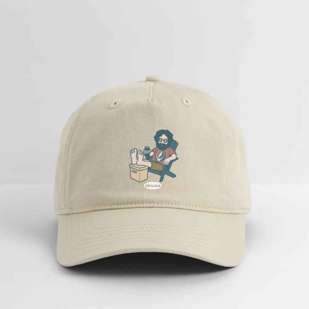 Life is dead.® Jerry's Chillin' Grateful Dead Dad Hat
