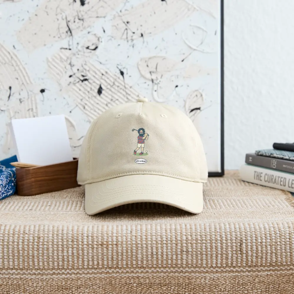 Life is dead.® Golfin' Jerry Grateful Dead Dad Hat