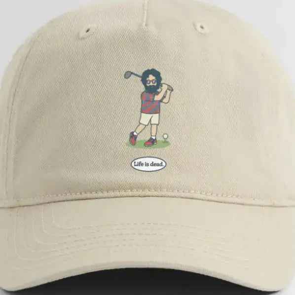 Life is dead.® Golfin' Jerry Grateful Dead Dad Hat