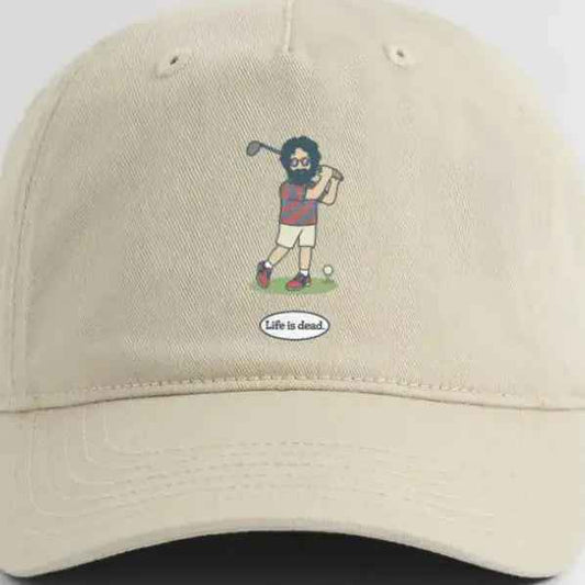 Life is dead.® Golfin' Jerry Grateful Dead Dad Hat