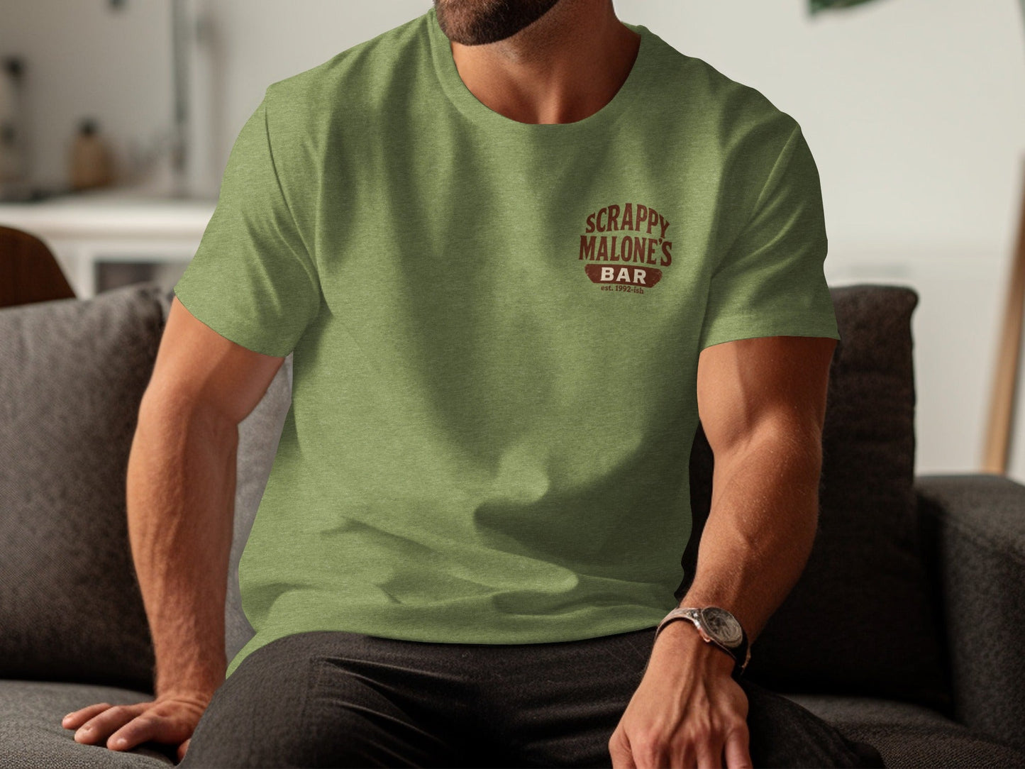 Scrappy Malone's Unofficial House Rules Tee - 100-Proof Bar Humor