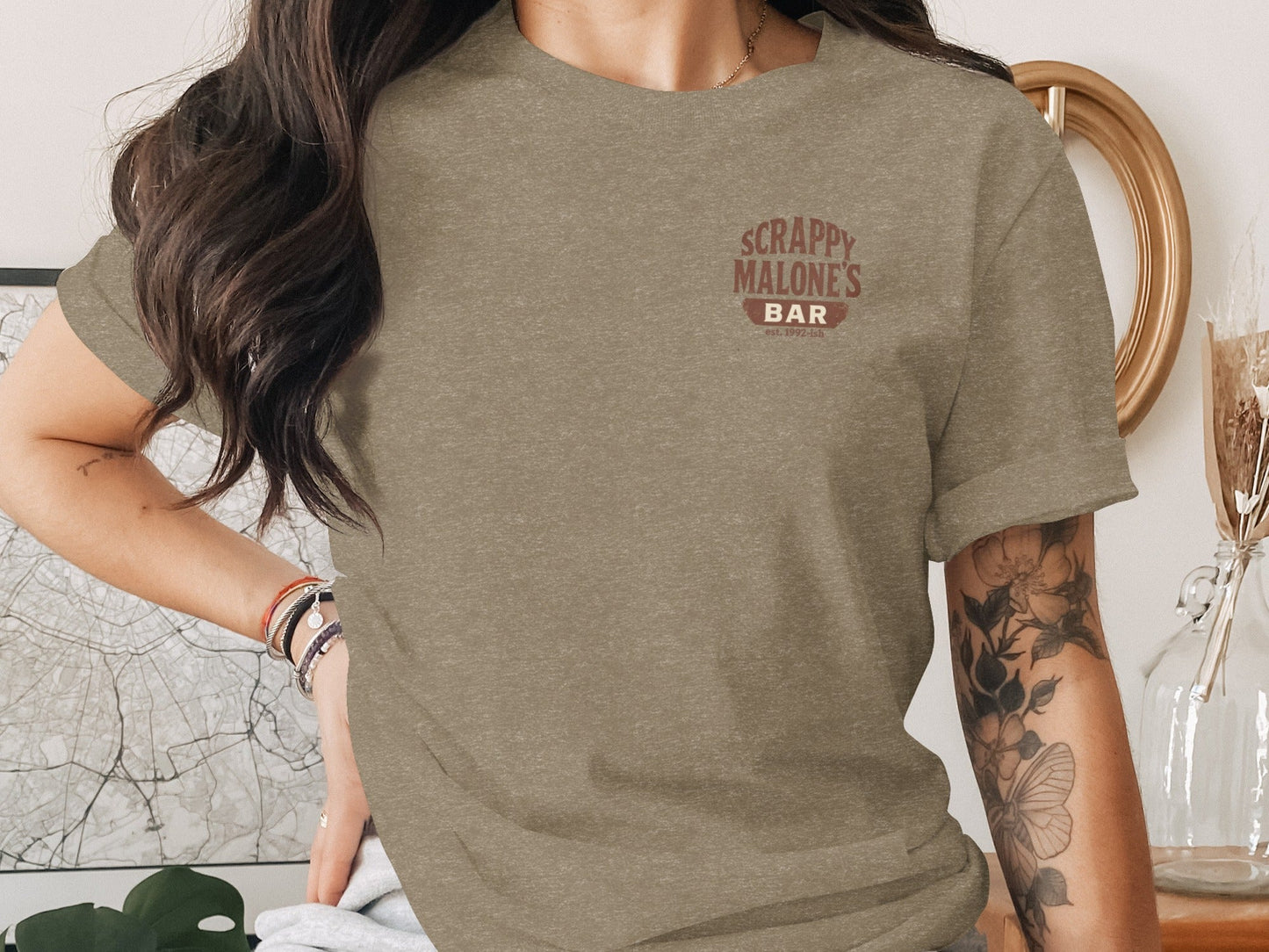 Scrappy Malone's Unofficial House Rules Tee - 100-Proof Bar Humor