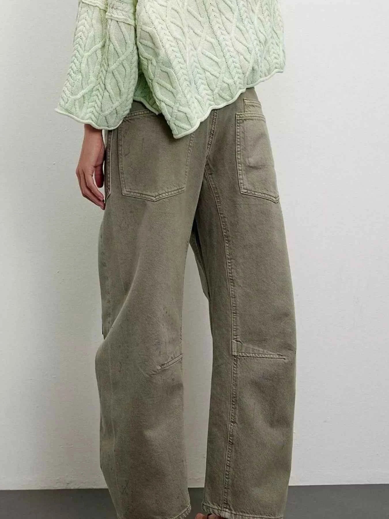 Washed Relaxed Fit Jeans