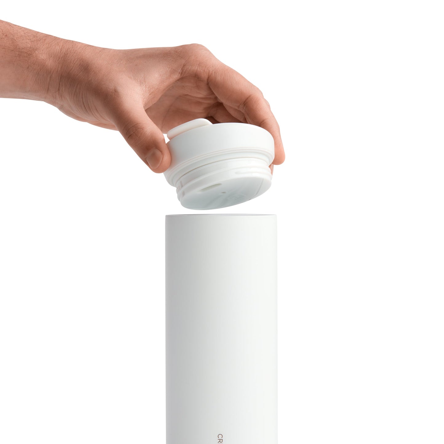 16oz Nomad Flip Tumbler - White