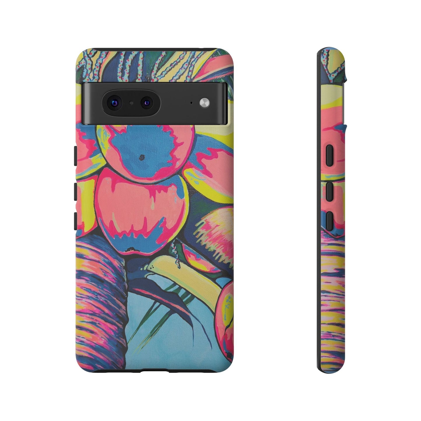 Neon Coconuts Tough Phone Case