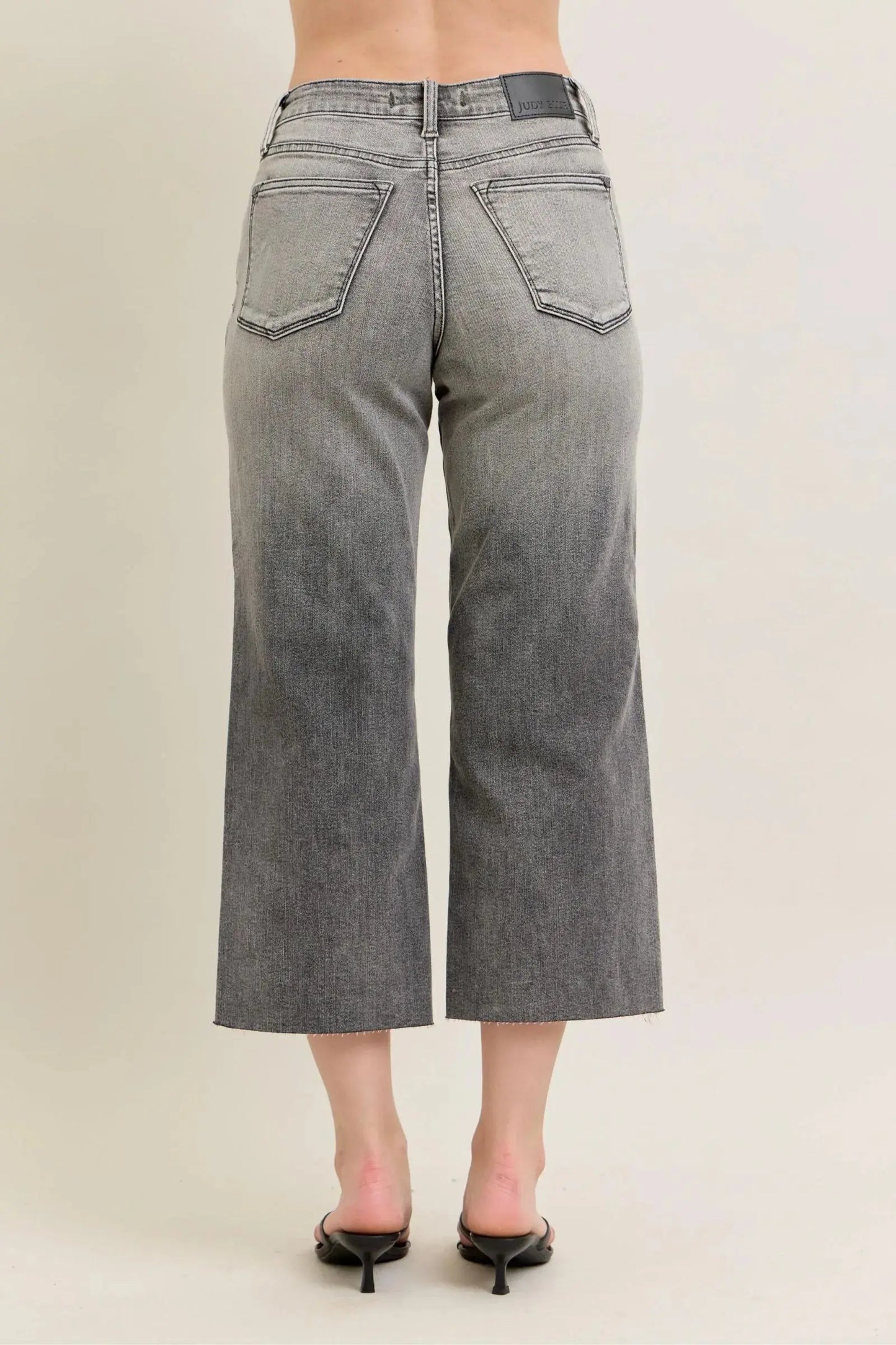 Judy Blue Jeans - Full Size Wide Leg Capris Jeans