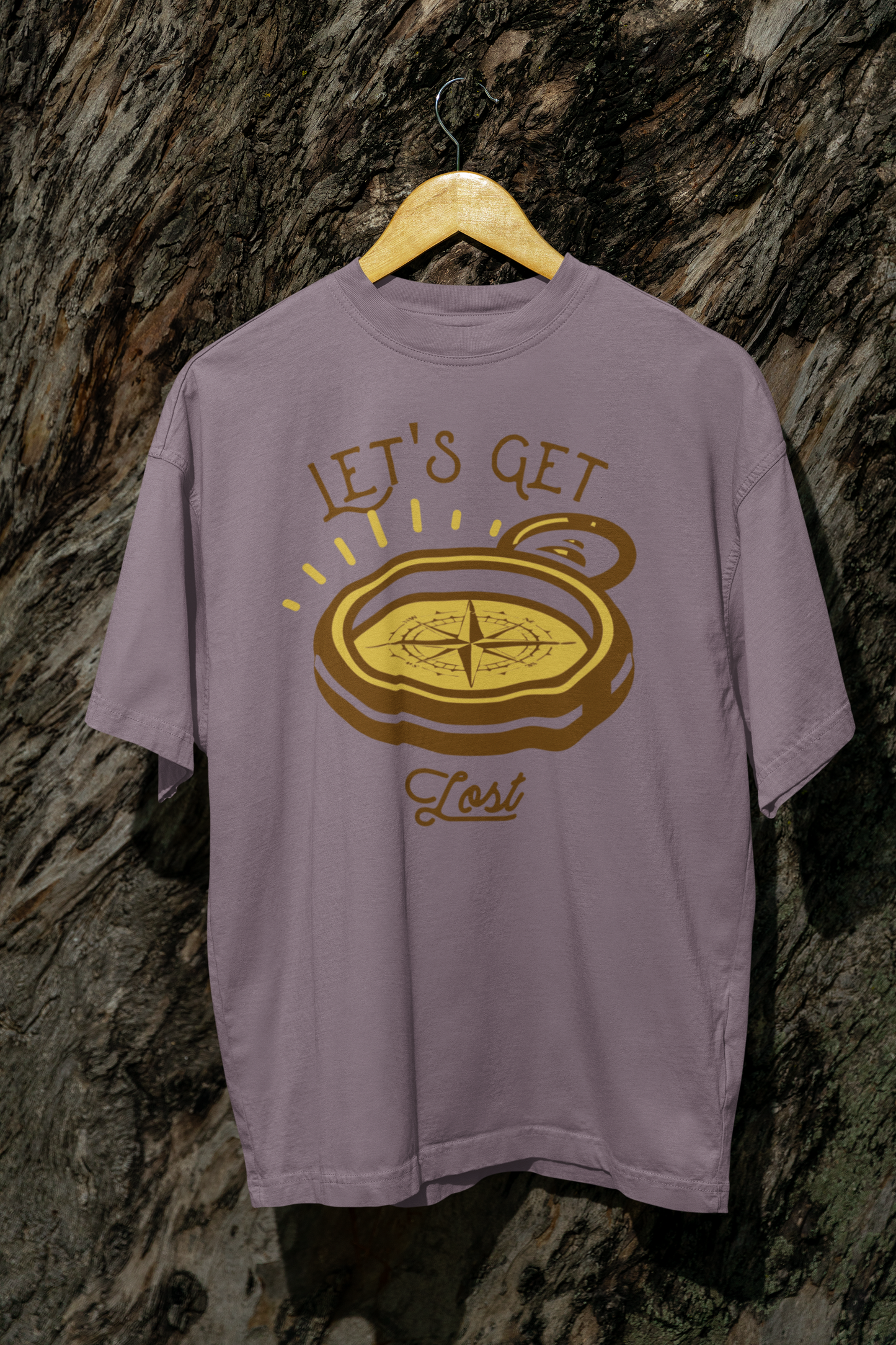 Let's Get Lost T-Shirt - Explore Travel Tee for Outdoor Enthusiasts