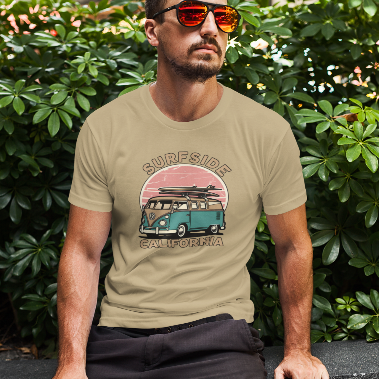 Surfside California Tee - Unisex Beach Shirt