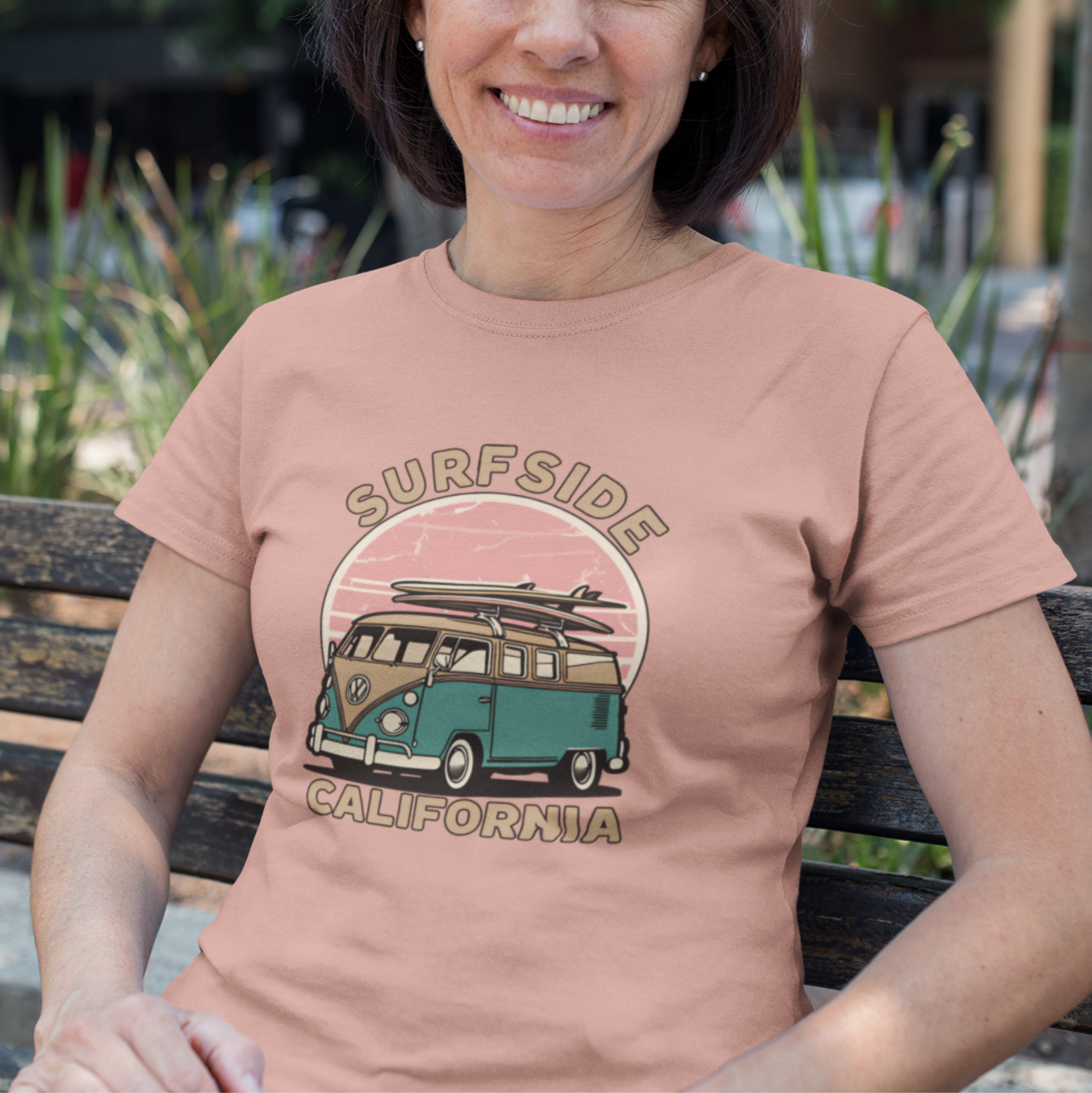 Surfside California Tee - Unisex Beach Shirt