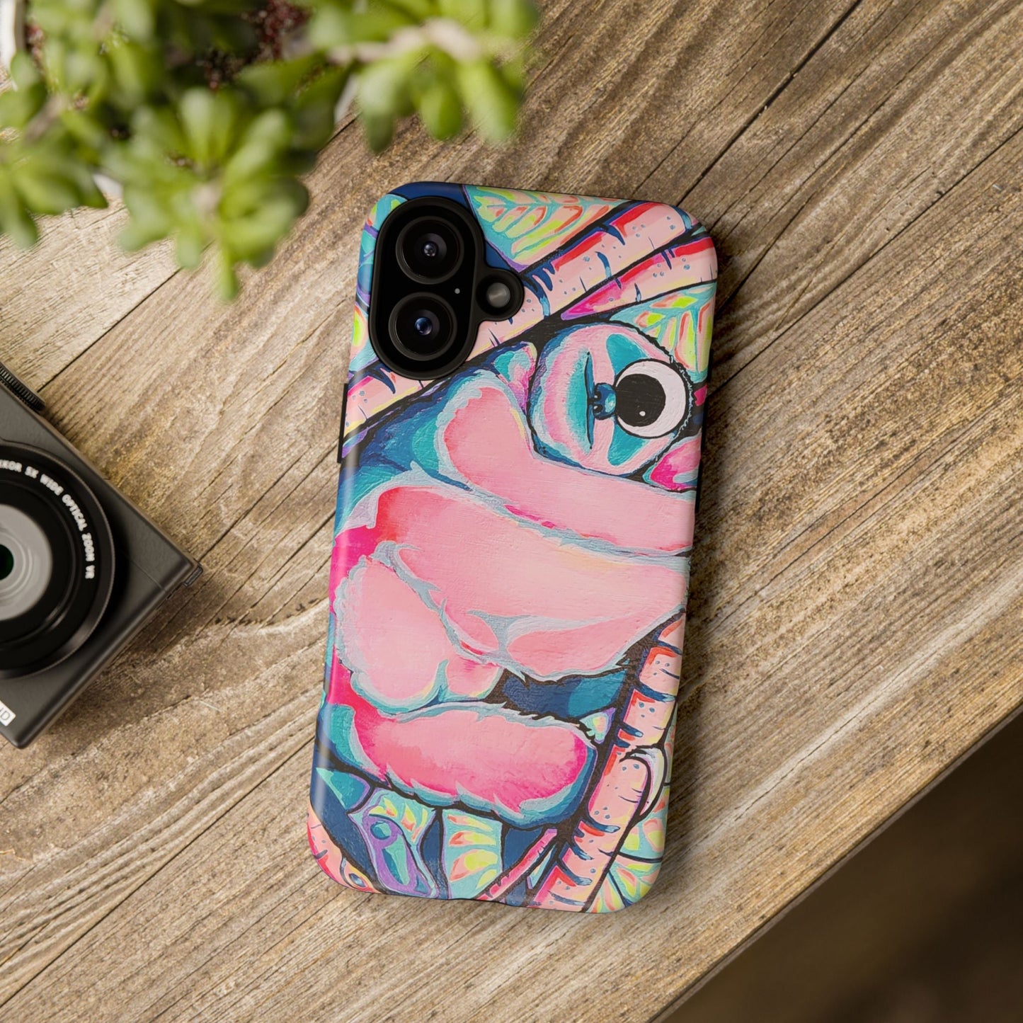 Cyclops Sloth Tough Phone Case