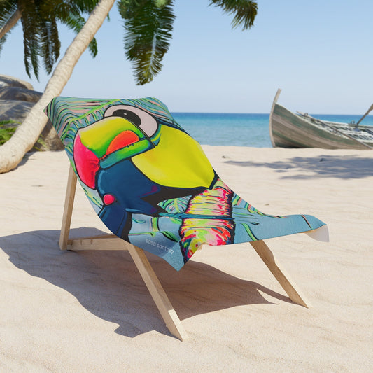 Cyclops Toucan Beach Towel for Summer Fun and Vacation Essentials