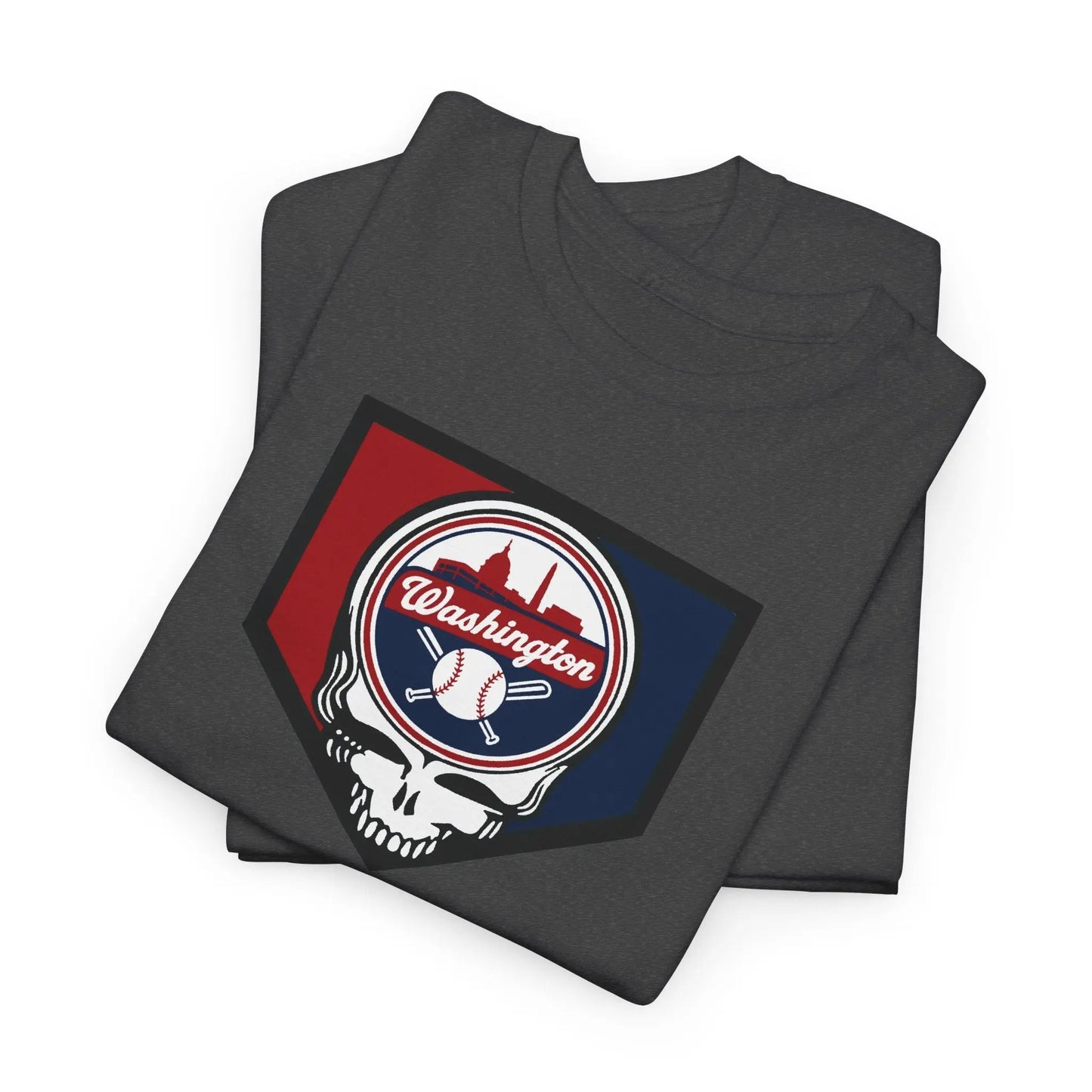 Washington Nationals Original Home Plate Edition Grateful Dead T-Shirt