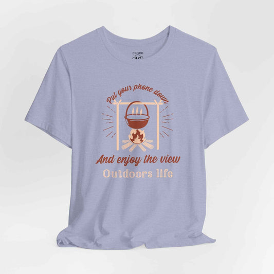 Motivational Outdoor Adventure T-Shirt - Inspirational Quote Tee