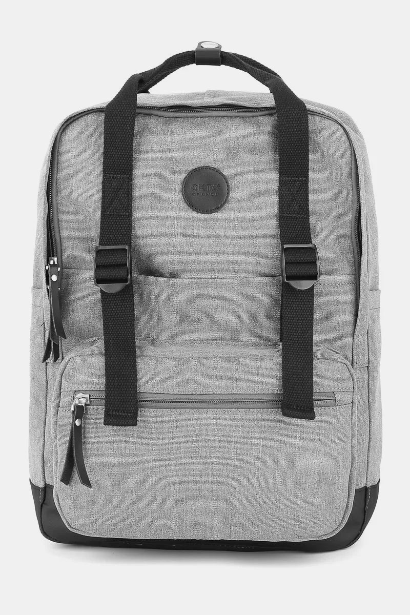 Himawari Waterproof Canvas Backpack With Side Pockets