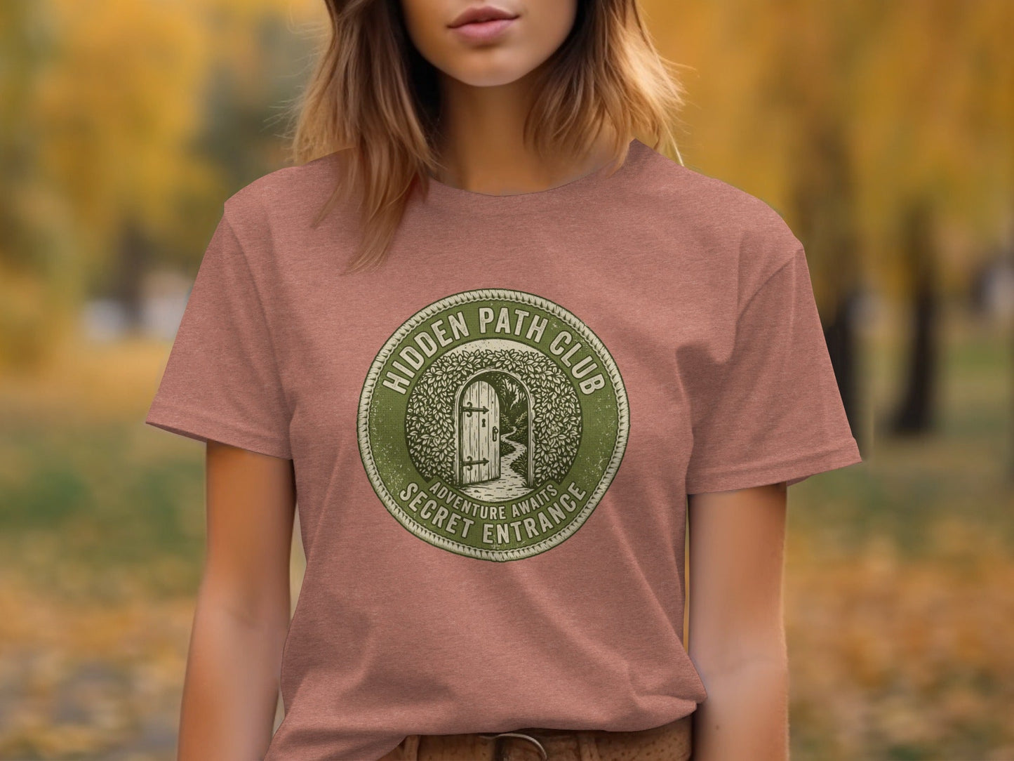 Hidden Path Club: Secret Entrance - Vintage Outdoor Apparel