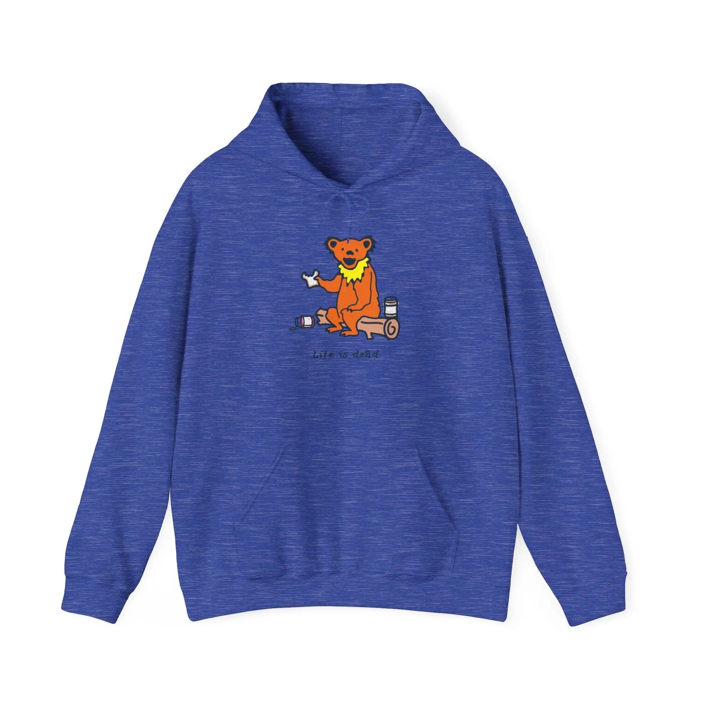 Life is dead.® Snackin' Bear Grateful Dead Hoodie