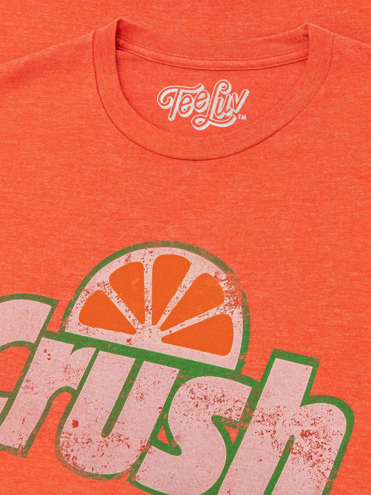 Vintage Orange Crush Logo T-Shirt - Orange