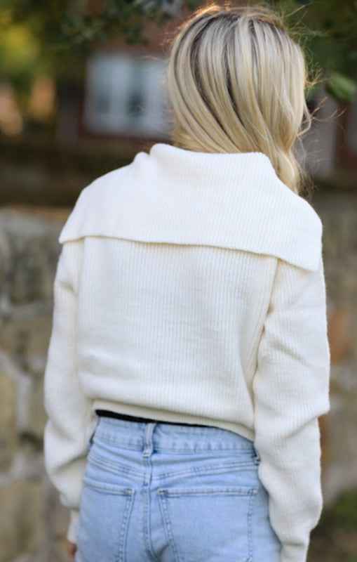 Zipper sweater