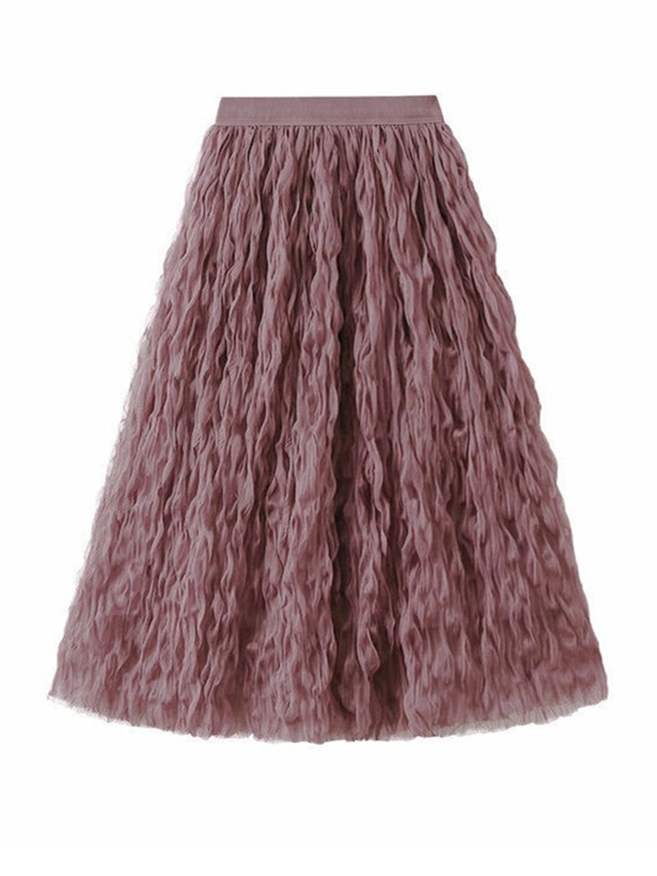 Midi Mesh Skirt '