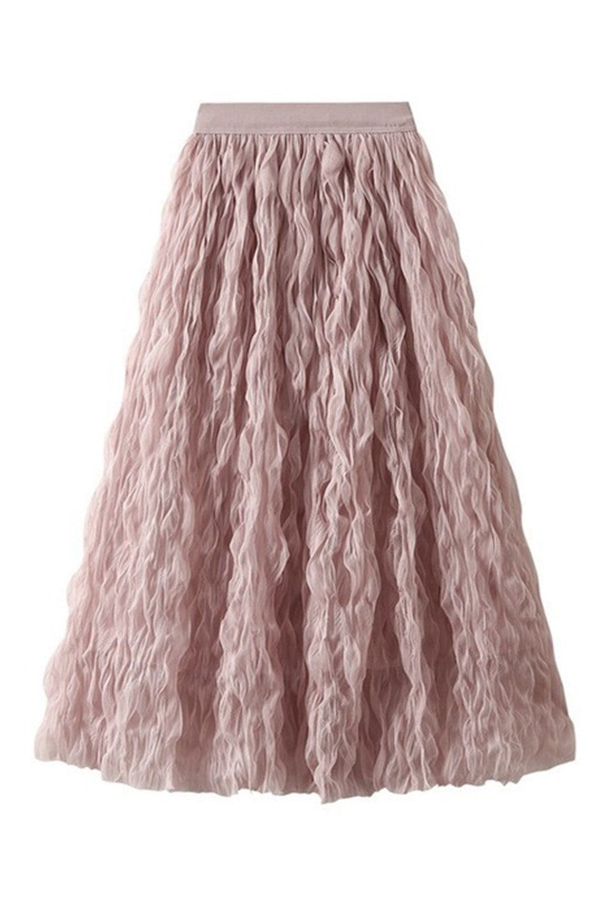 Midi Mesh Skirt '