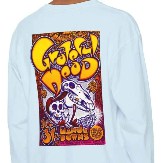 Austin, TX Grateful Dead Concert Garment-Dyed Long Sleeve T-Shirt