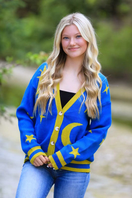 Celestial knit cardigan