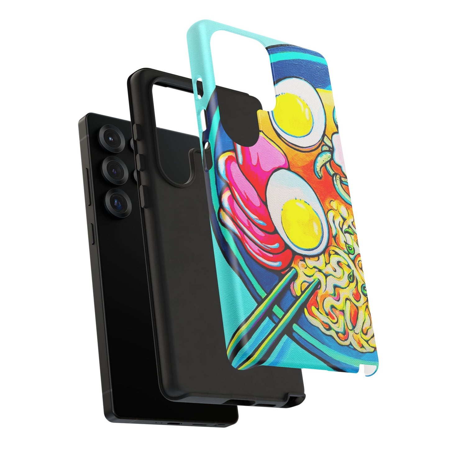 Neon Ramen Tough Phone Case