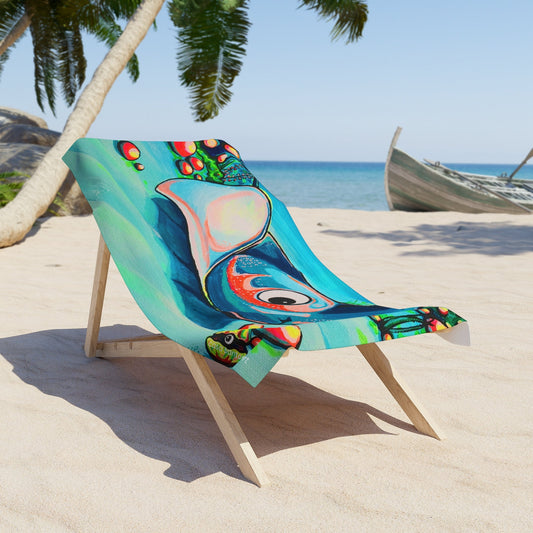 Cyclops Stingray Beach Towel for Summer Fun and Vacation Essentials
