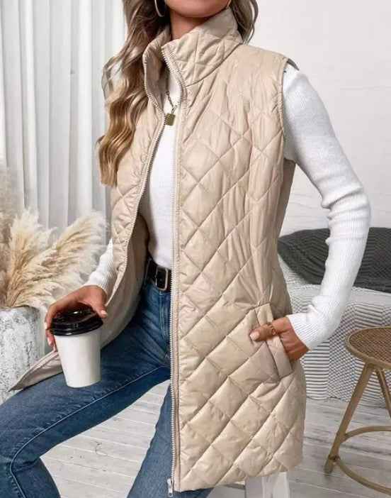 Thin Quilted Vest