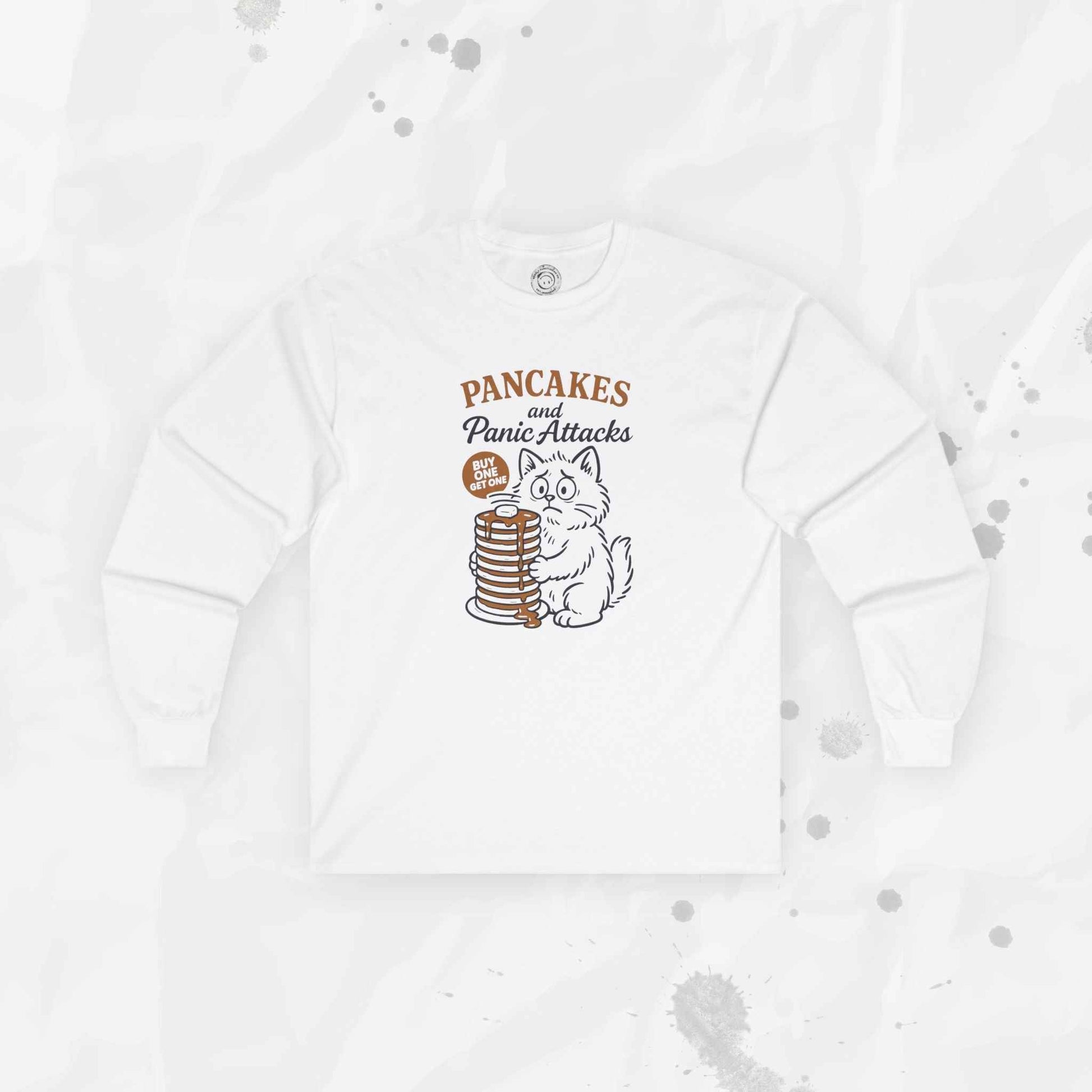 Pancakes and Panic Attacks - Long Sleeve T-Shirt