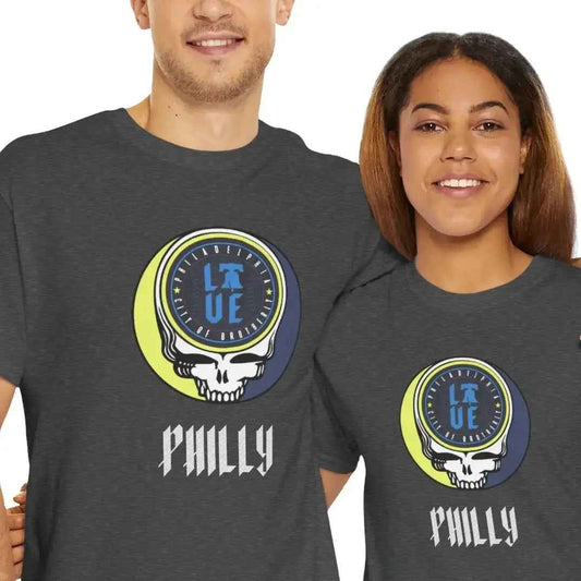 Philly City Connect Logo Stealie Grateful Dead T-Shirt