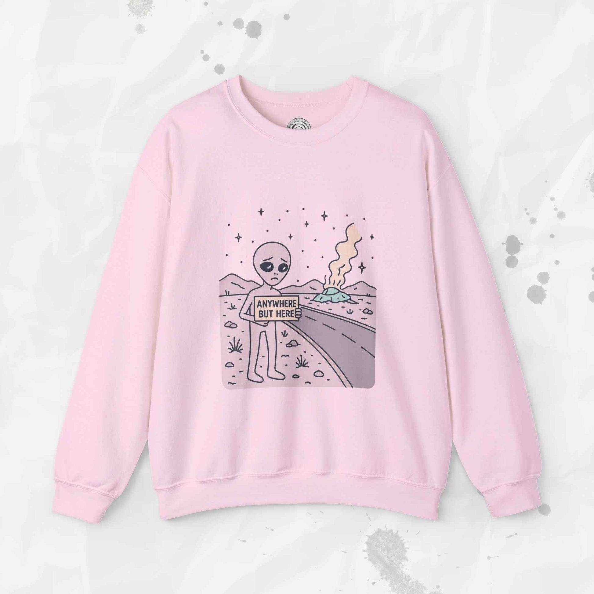 Anywhere But Here - Crewneck Sweatshirt
