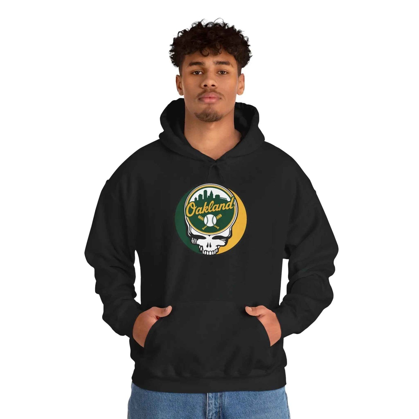 Oakland A's Original Stealie Grateful Dead Hoodie