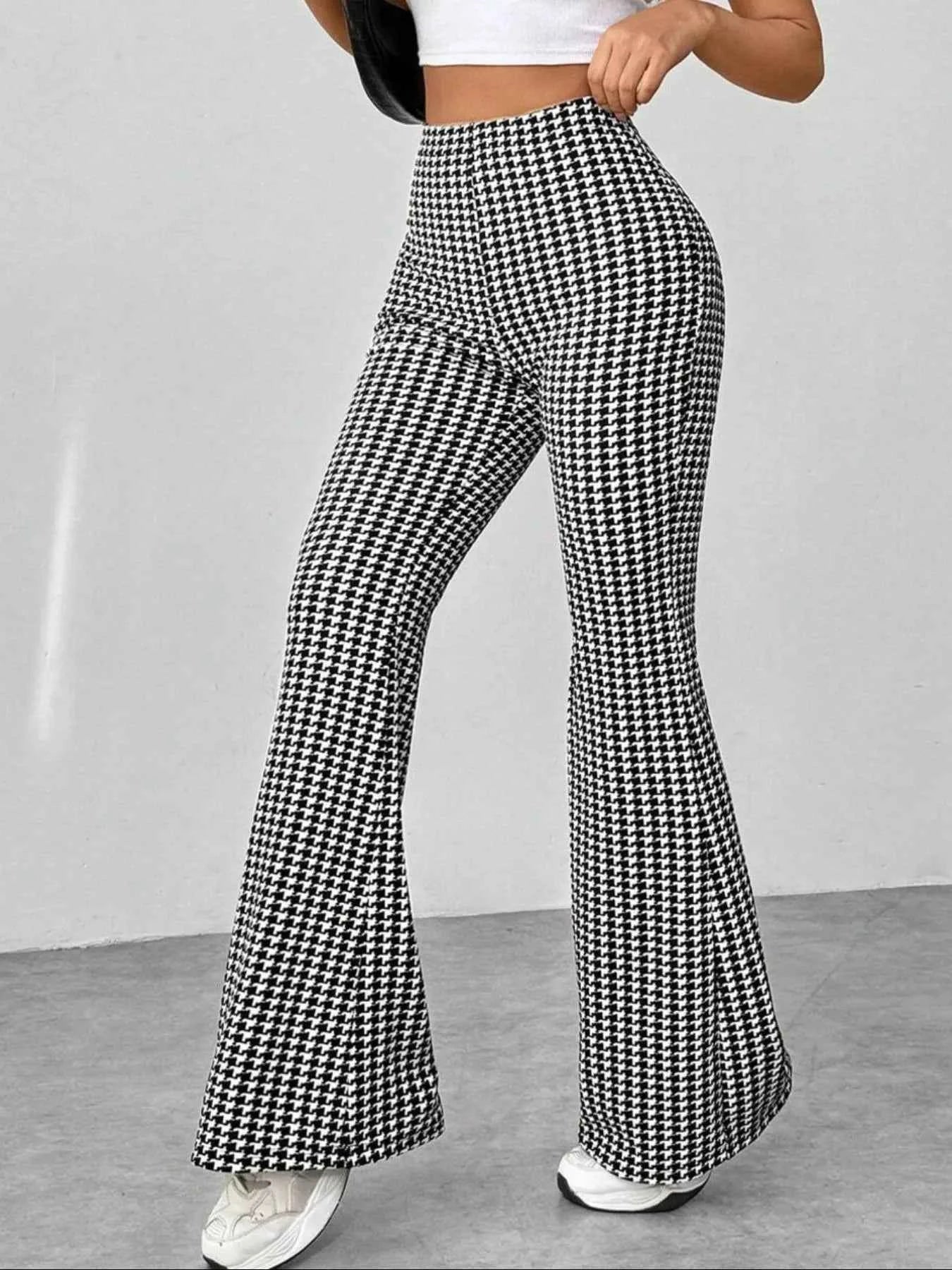 High Waisted Flare Pants
