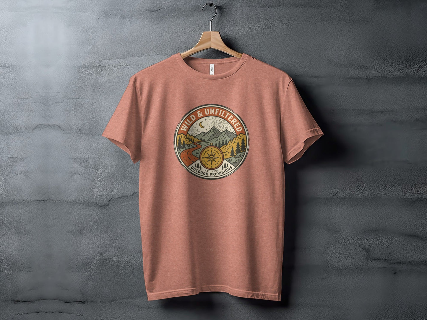 Rugged Wild & Unfiltered Explorer Wilderness Shirt