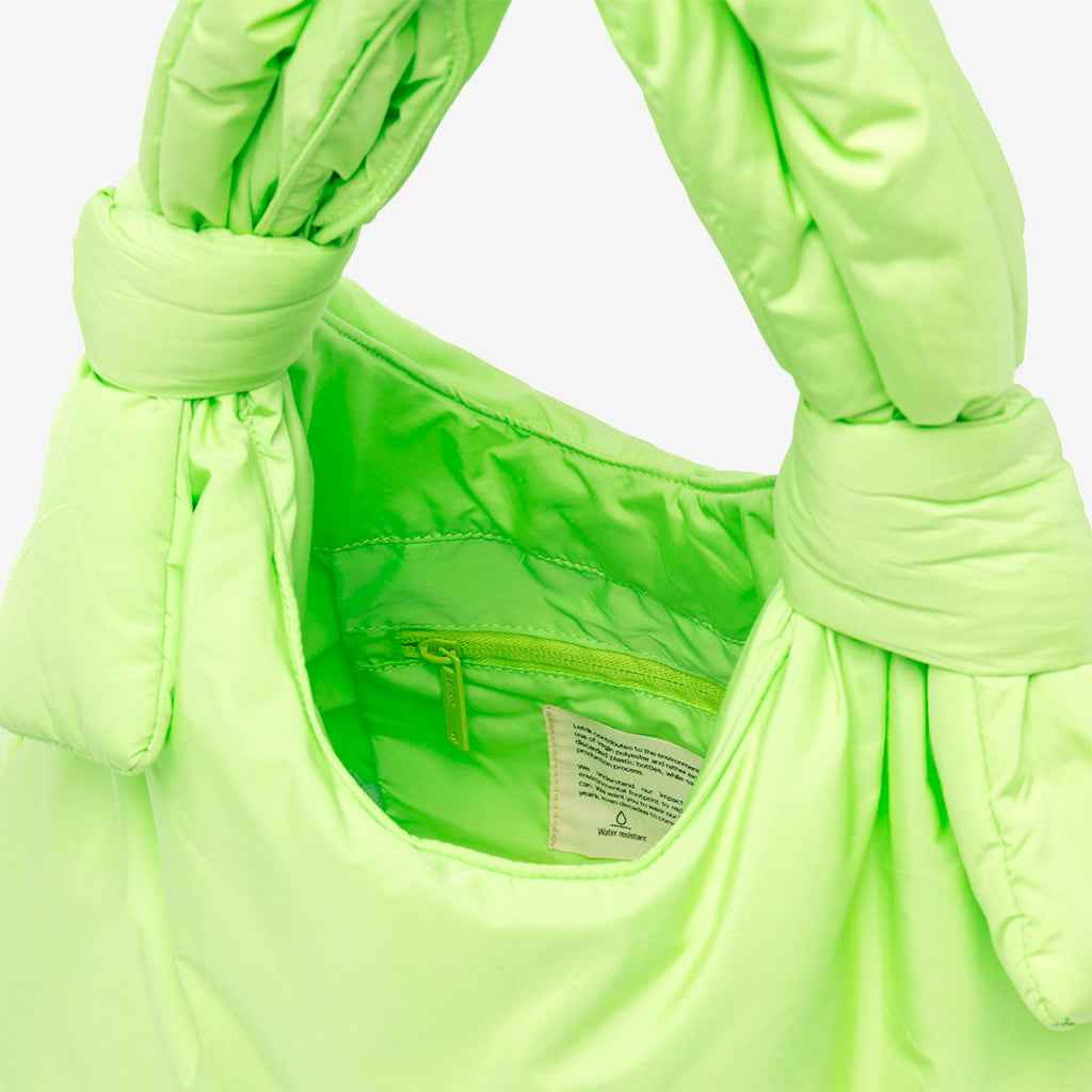 Biwa Puffy Bag Lime