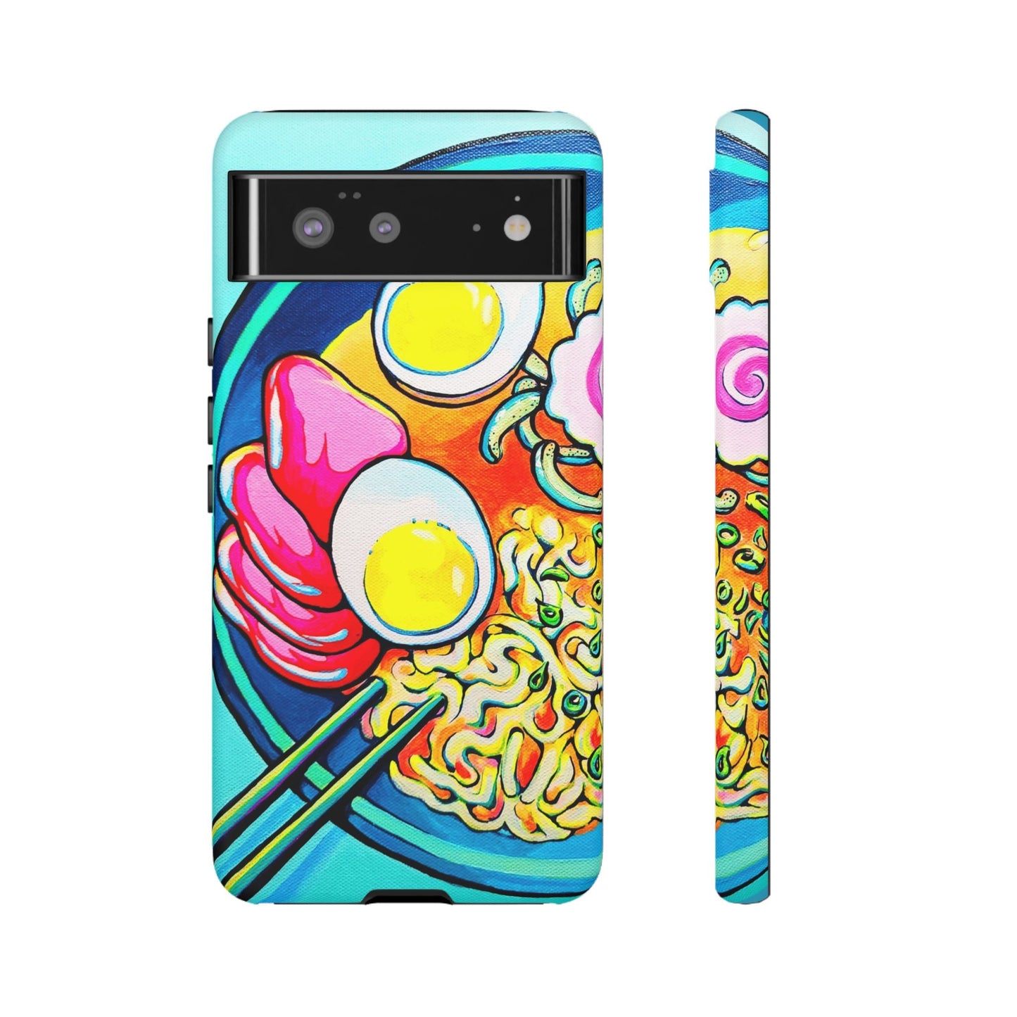 Neon Ramen Tough Phone Case