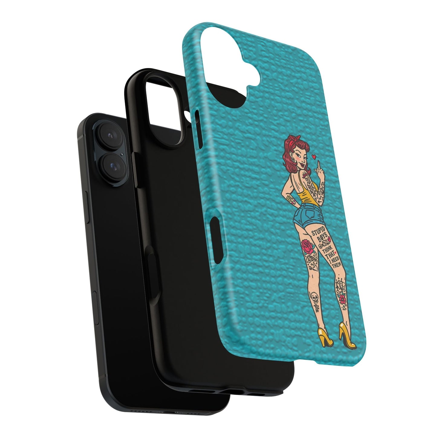 Stupid Boys Tough Phone Case