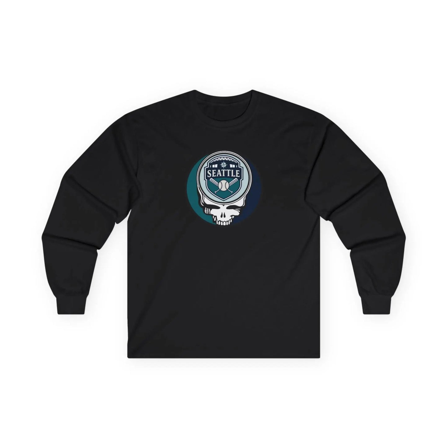 Seattle Mariners Original Stealie Long Sleeve T-Shirt