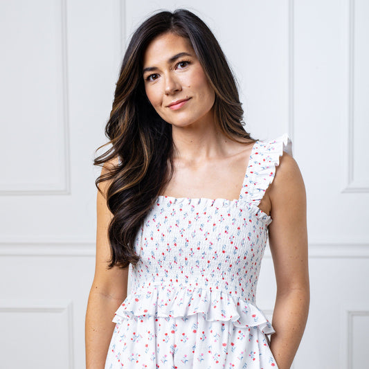 Organic Smocked Sundress