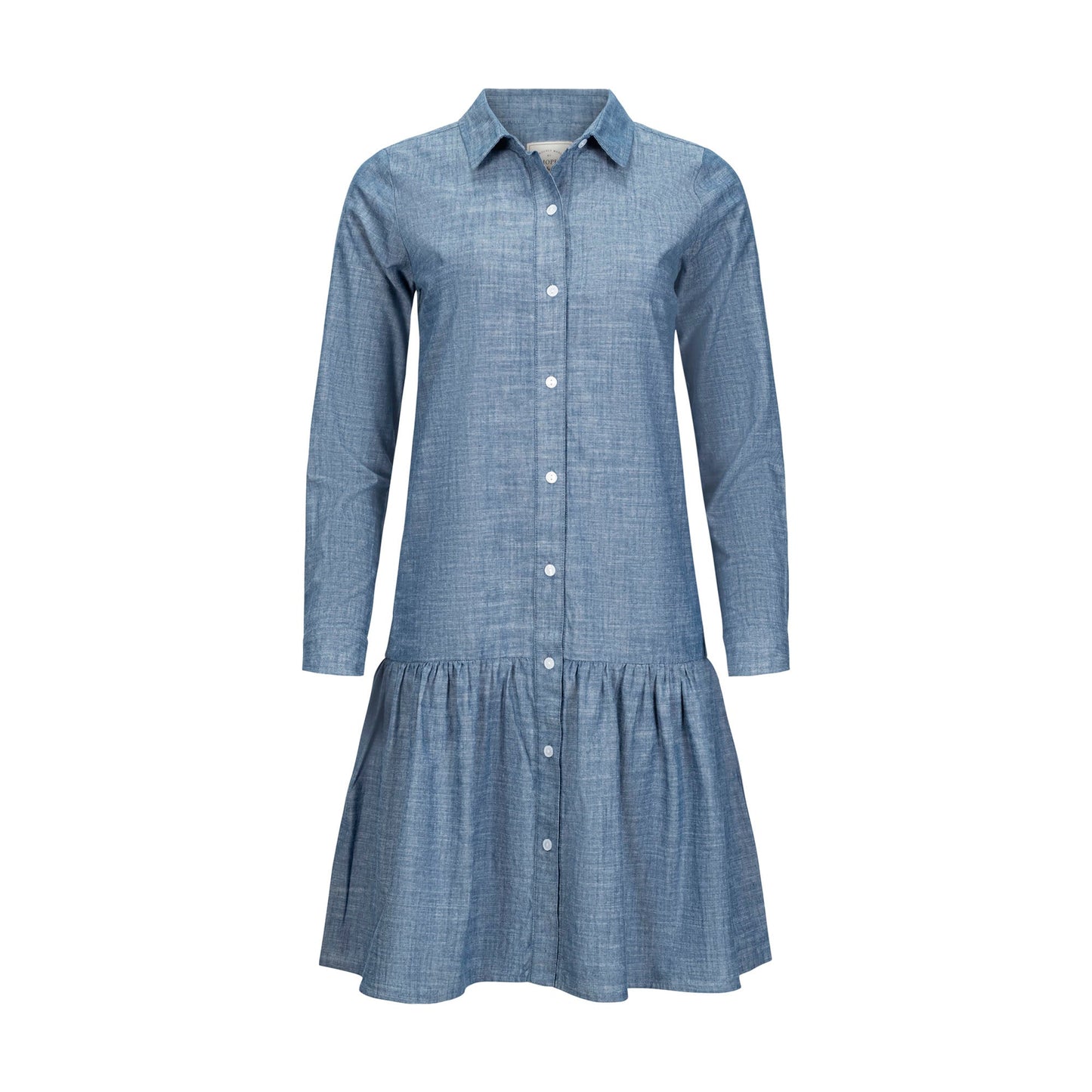 Organic Drop Waist Shirt Dress