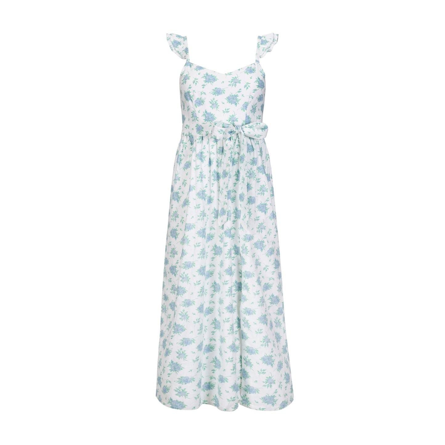 Linen Flutter Party Dress