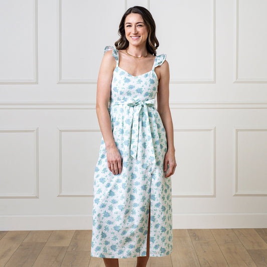 Linen Flutter Party Dress