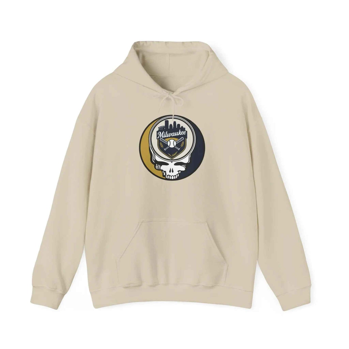Milwaukee Brewers Original Stealie Grateful Dead Hoodie