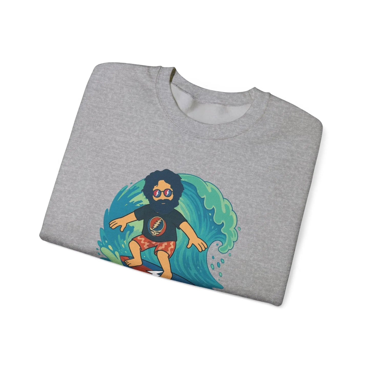 Surfing Jerry Life is dead.® Crewneck
