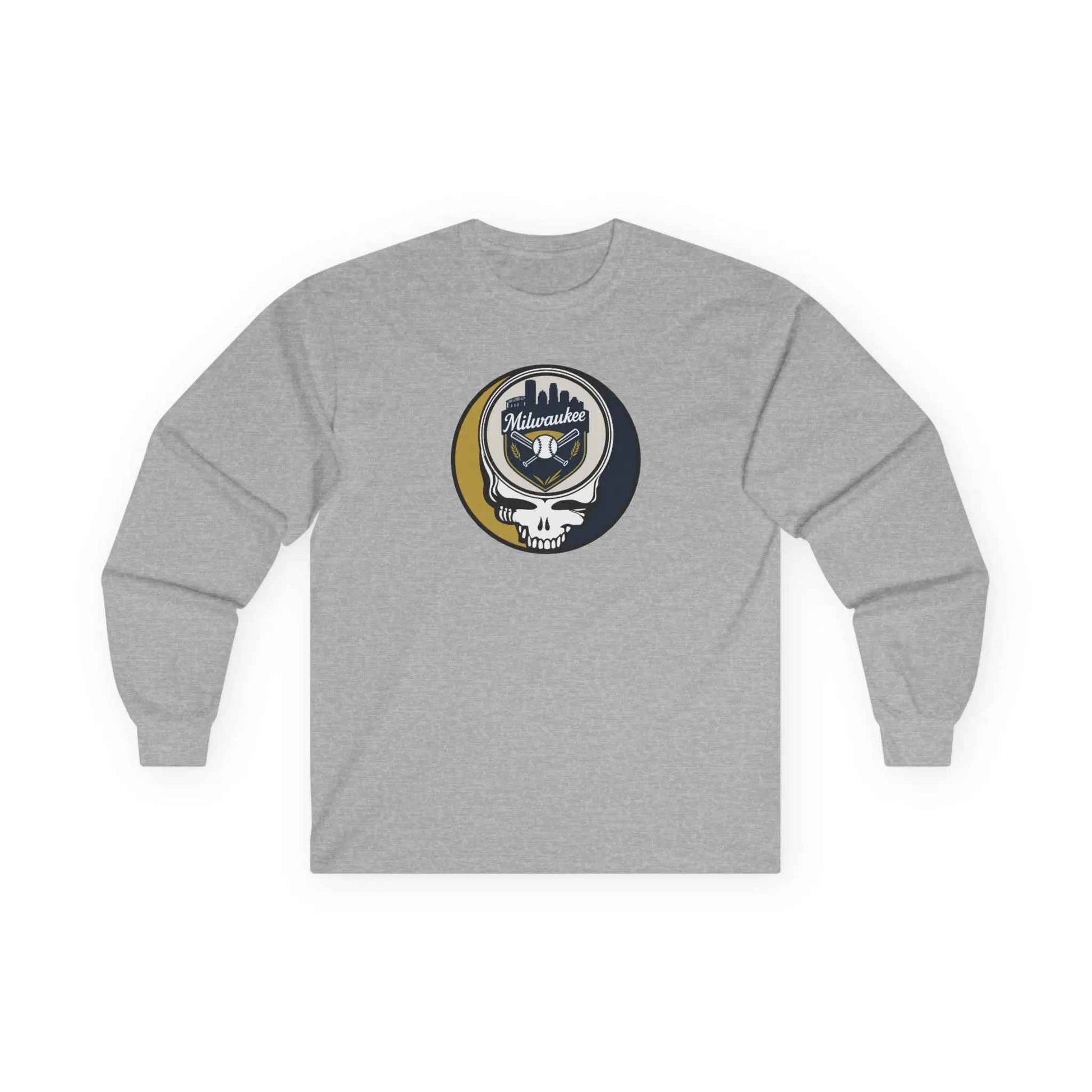 Milwaukee Brewers Original Stealie Long Sleeve T-Shirt