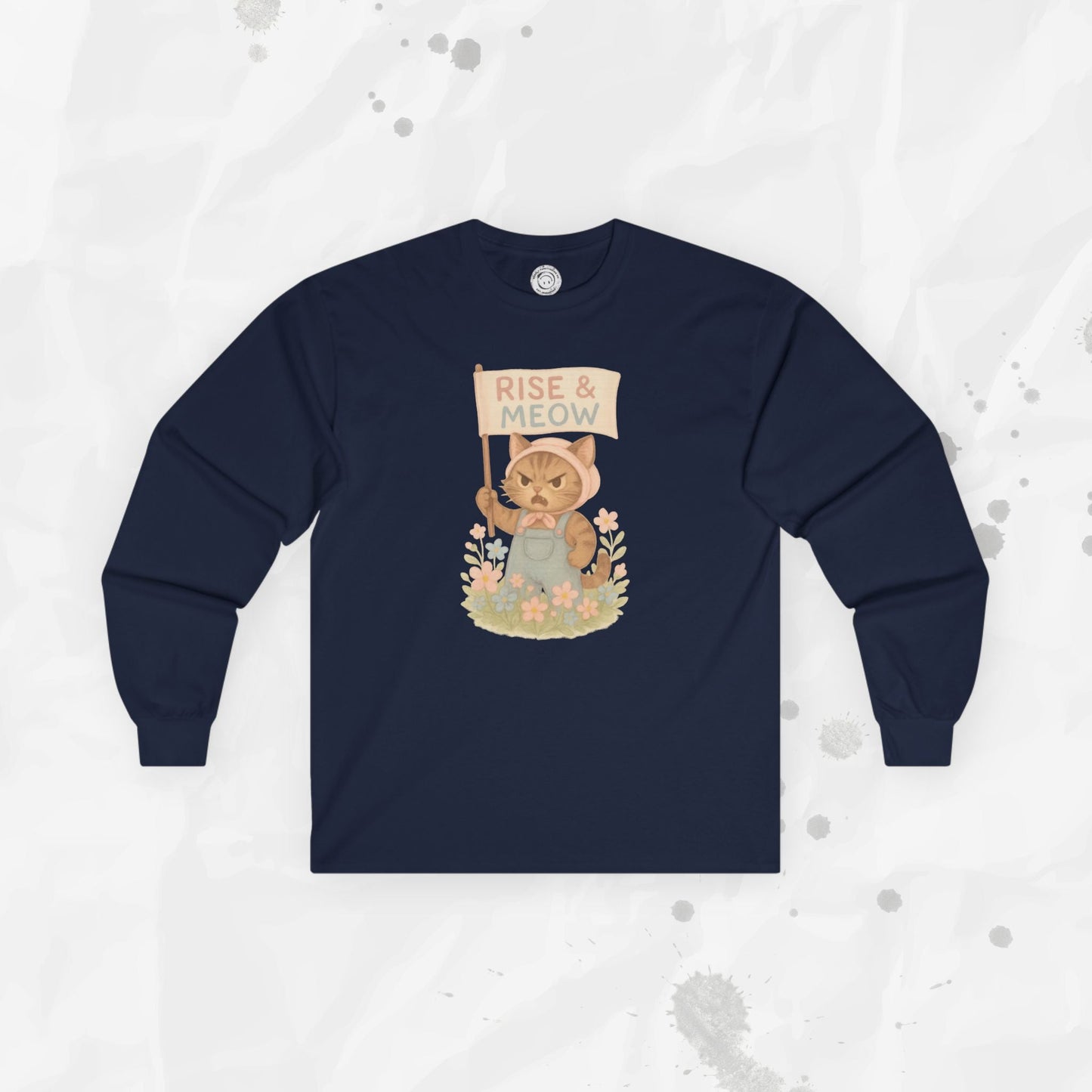Rise & Meow - Long Sleeve T-Shirt
