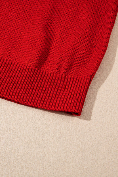 Isabella Sleeves Christmas Turtleneck Sweater