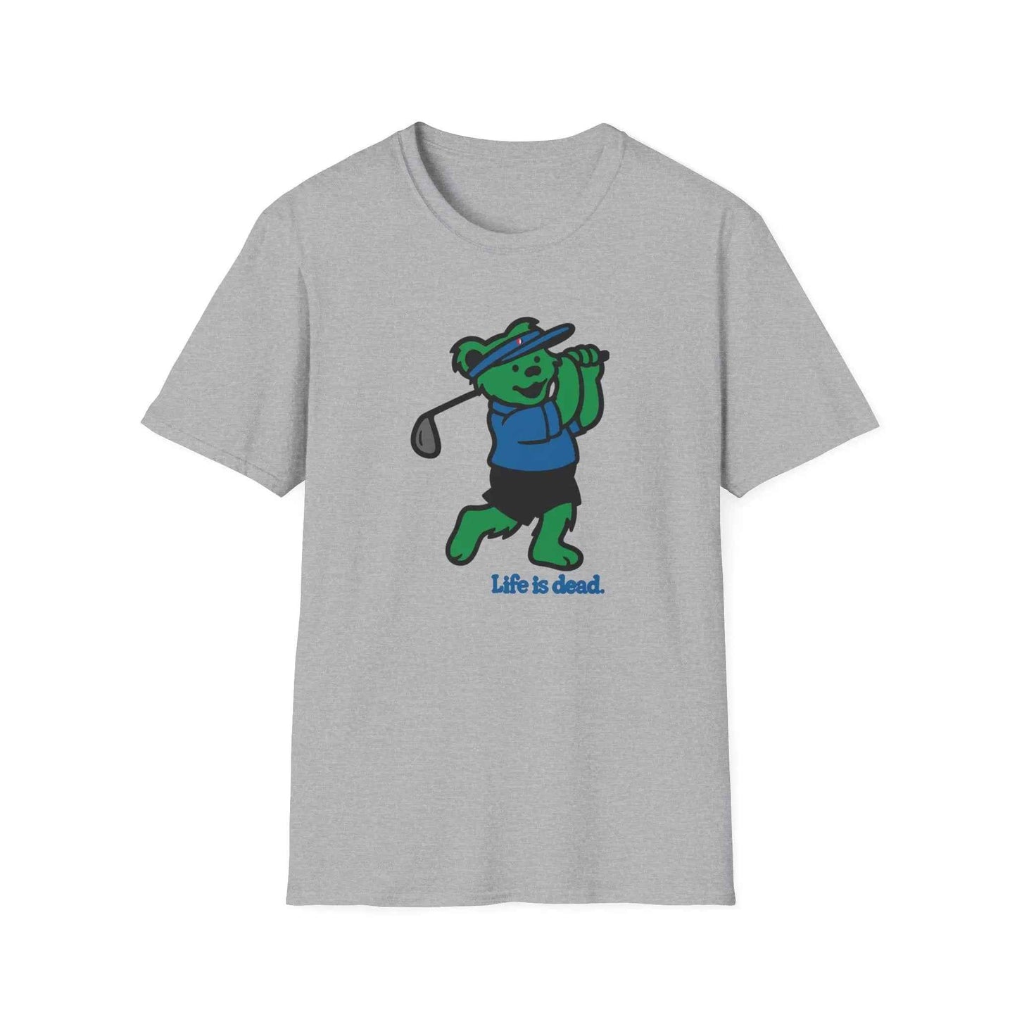 Golfin' Bear - Life is dead.® Grateful Dead T-Shirt