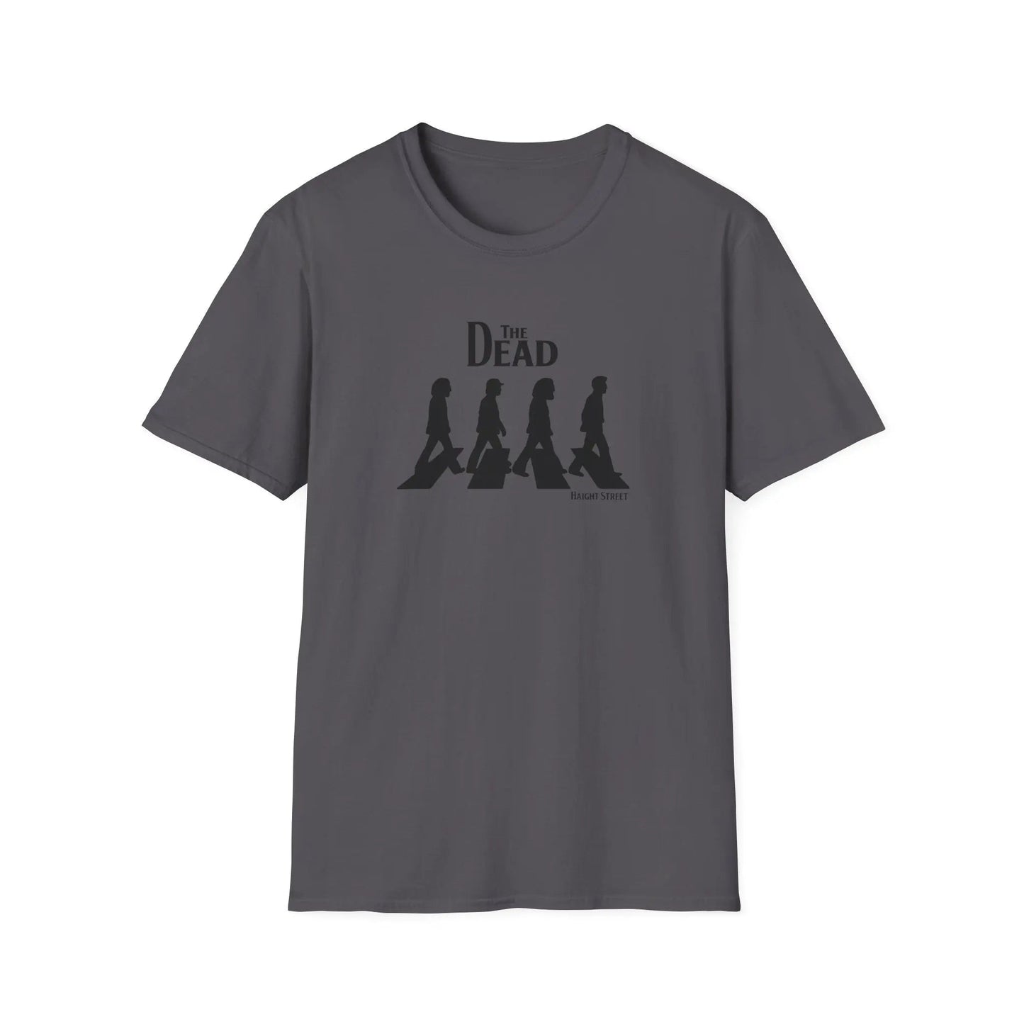 "Jerry Road" Haight Street Crosswalk Silhouettes Grateful Dead T-Shirt